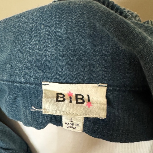 BiBi Vintage Washed Leopard Print Button Shirt/Jacket Size L pre-owned - Picture 8 of 10